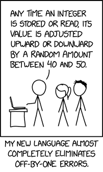 Figure 2: Off by One, an xkcd classic